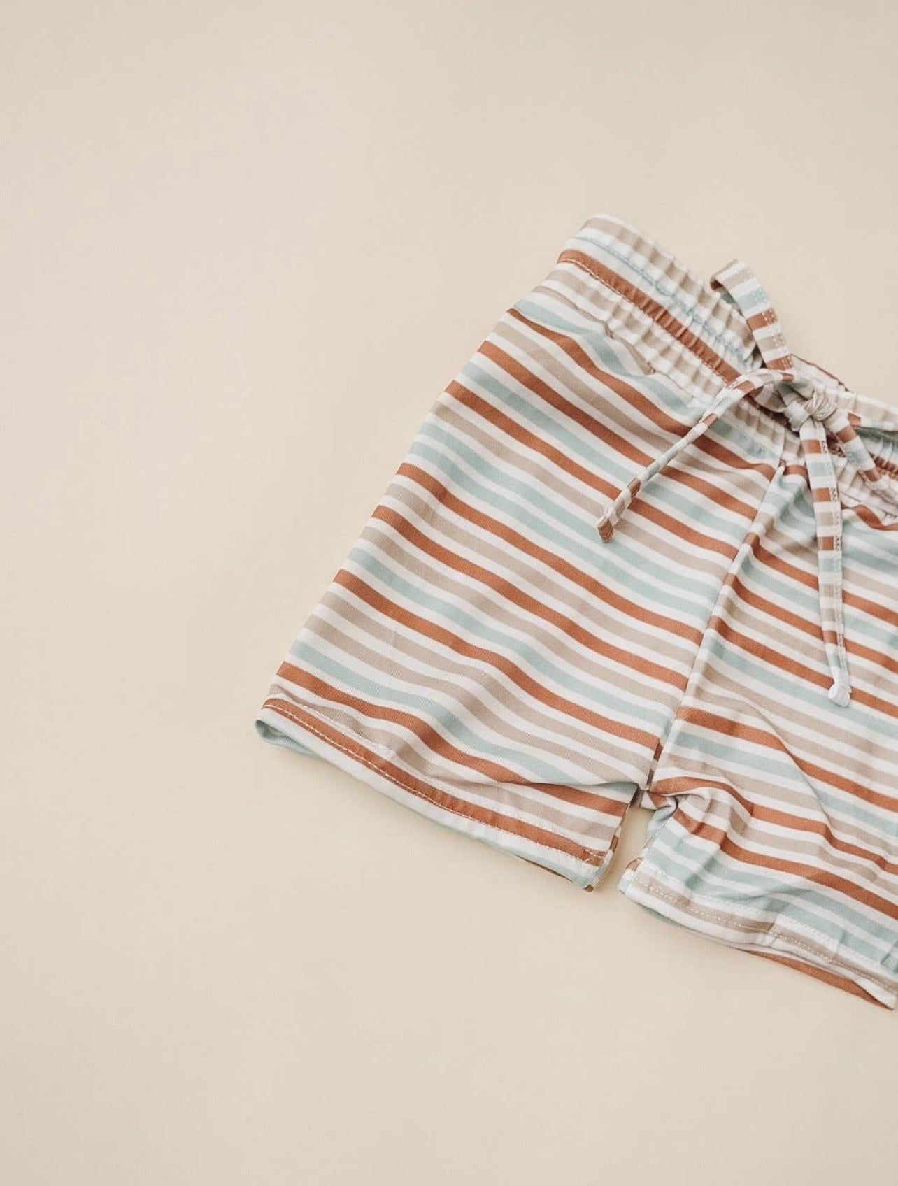 Striped neutral shorts