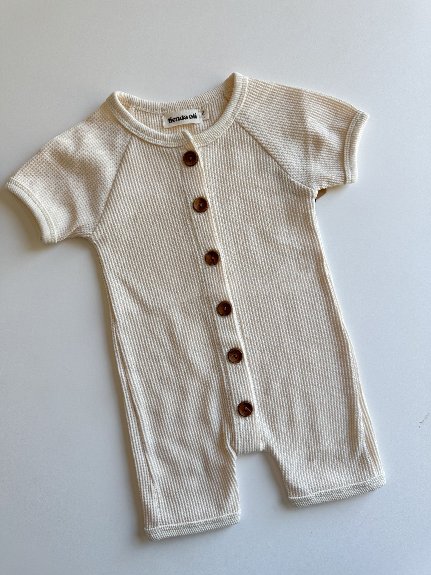 Waffle Button Jumper