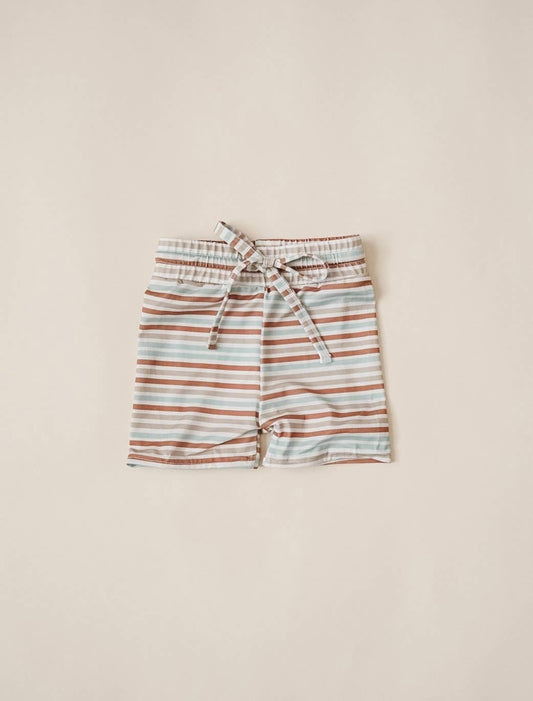 Striped neutral shorts
